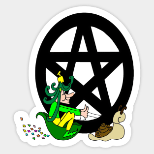 Faerie Pentacle Sticker